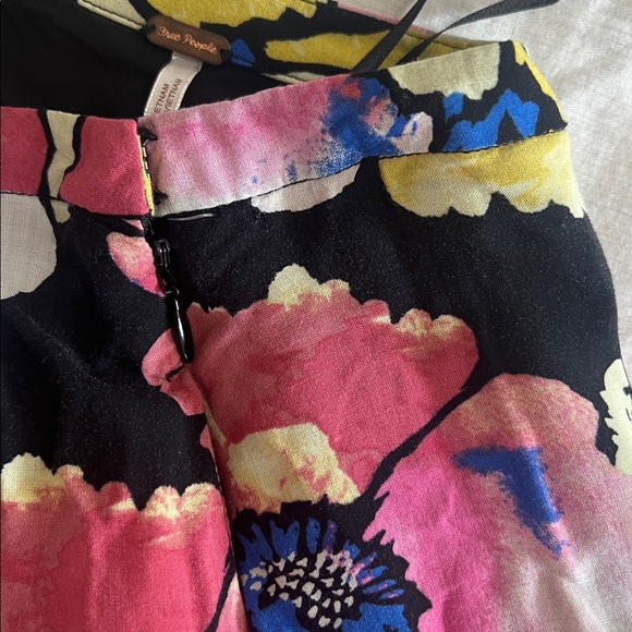 NWT Free People Maxi Skirt Side Slit Flowy Size 8 - Picture 7 of 11